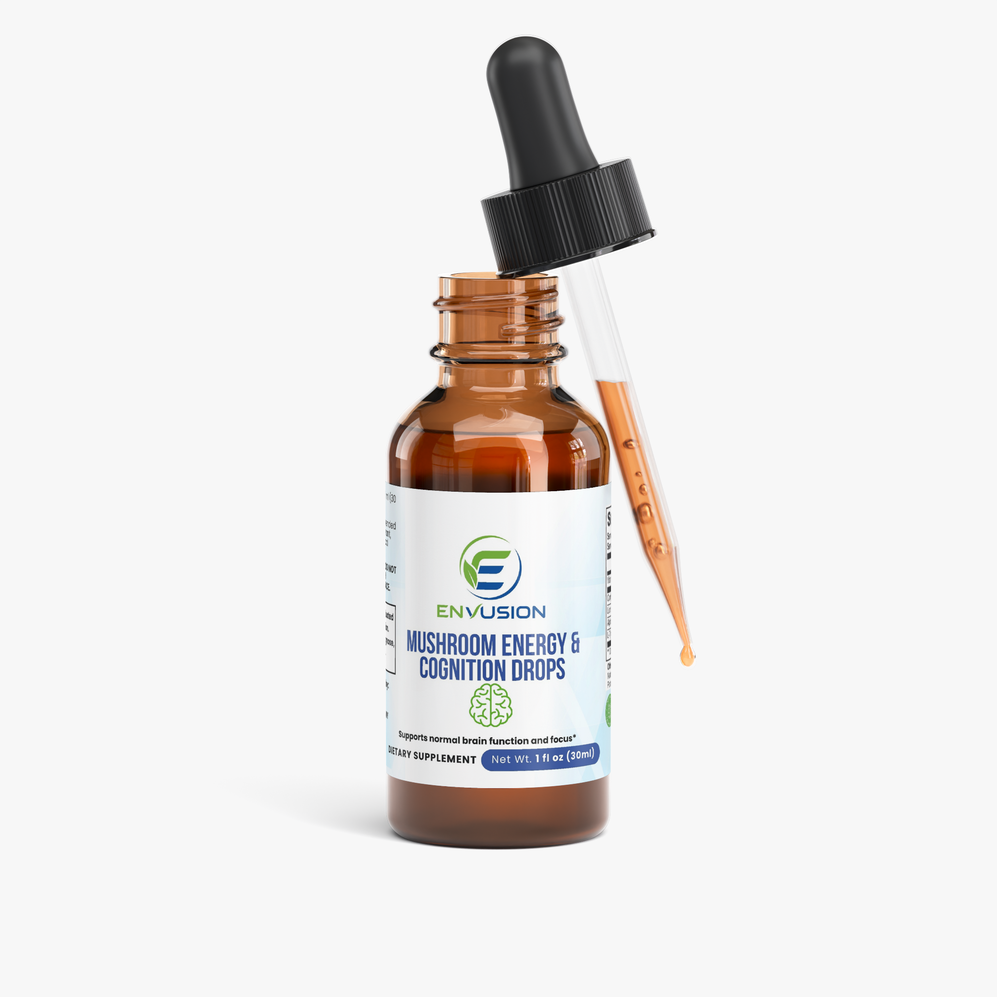 Envusion Mushroom Energy & Cognition Drops
